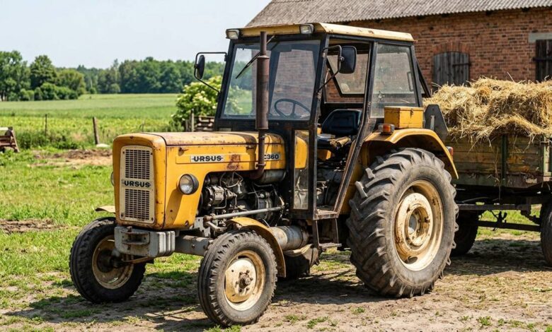 Budowa tylnego mosty w Ursusie C360