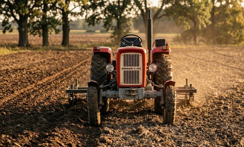 Oś przednia Ursus c-360