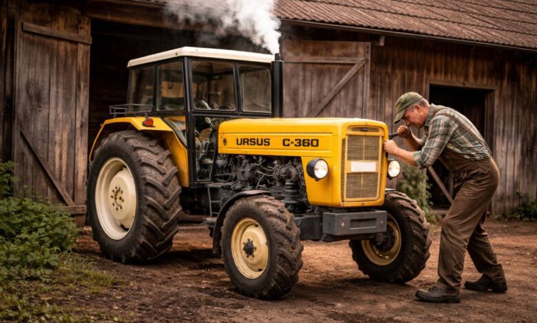 Problem z zapłonem Ursus c360